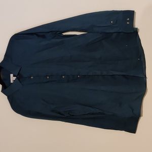 Bar lll Slim Fit Stretch Blue Print Size XL